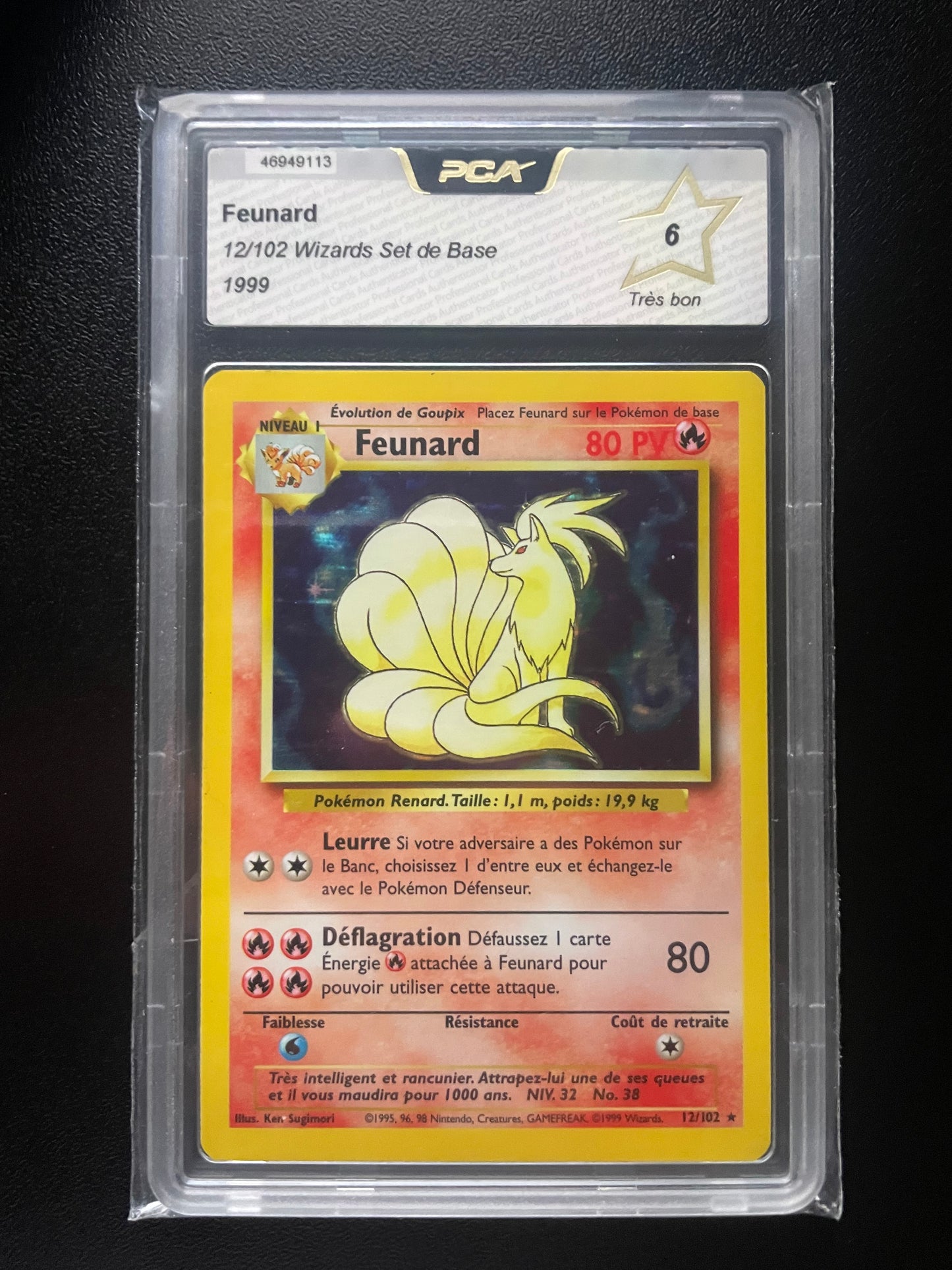 Feunard 12/102 wizard set de base PCA 6